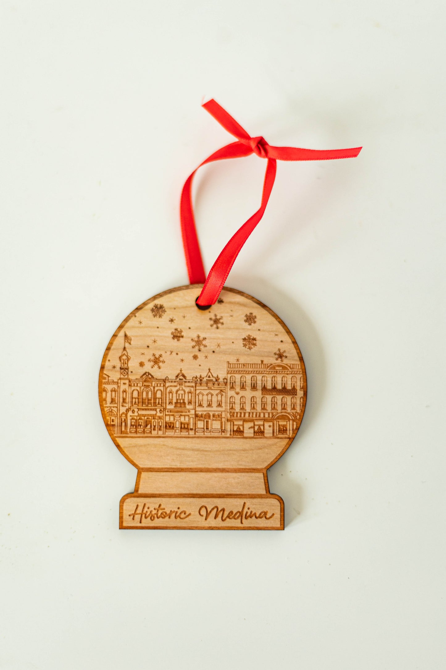 Historic Medina Christmas Ornament