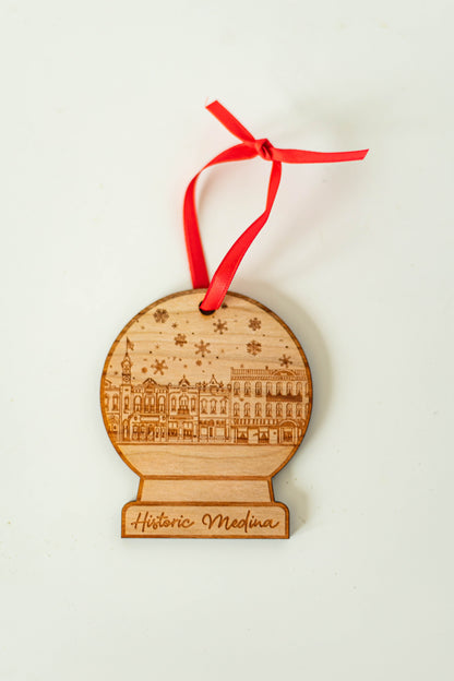 Historic Medina Christmas Ornament