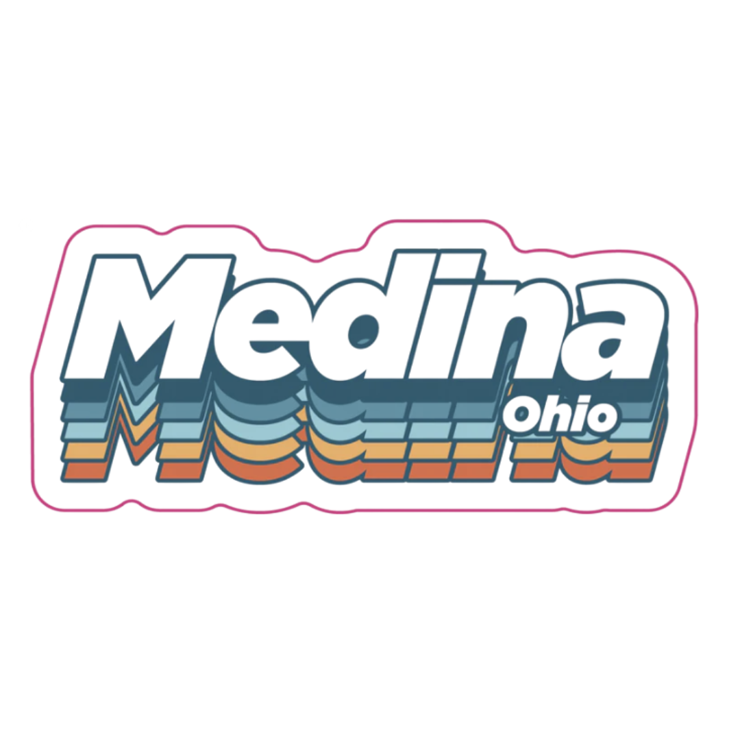Medina Ohio sticker